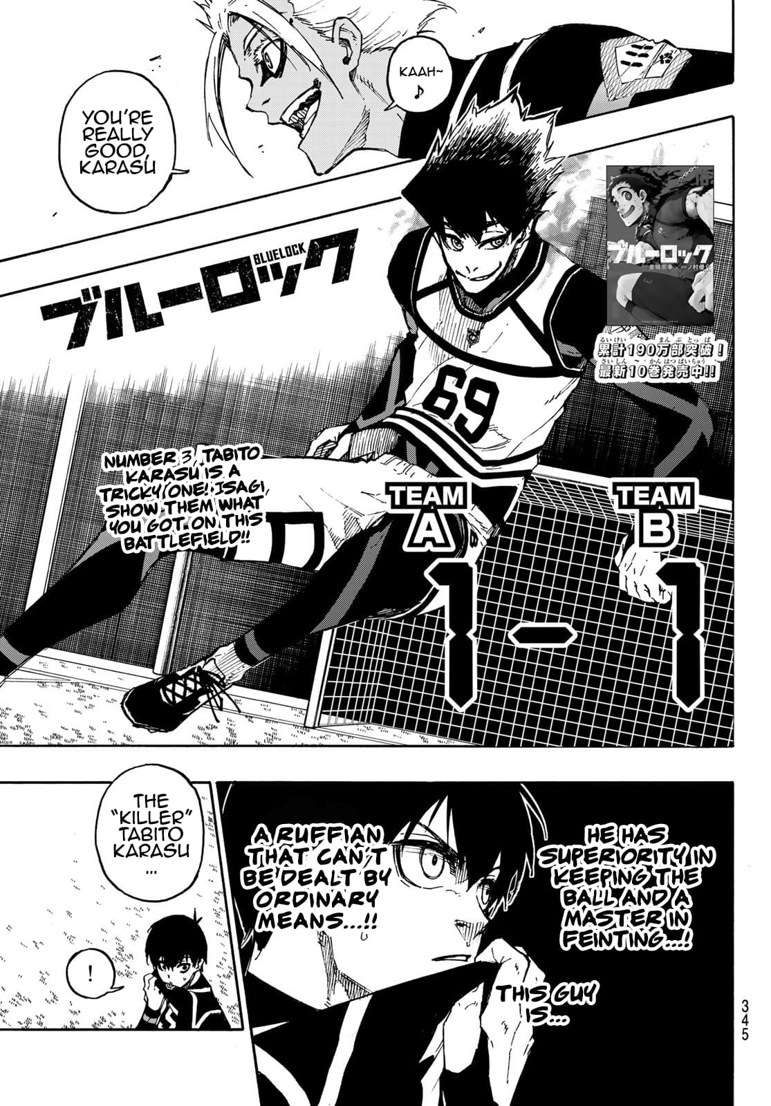 Blue Lock, Chapter 99 image 01